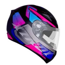 Capacete Fechado com Óculos Solar Interno Xtroy FF Sun Visor Furious Moto Envio Imediato