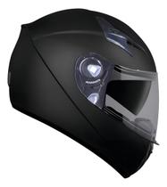 Capacete Fechado EBF X Troy Com óculos interno Sv 218 Solid