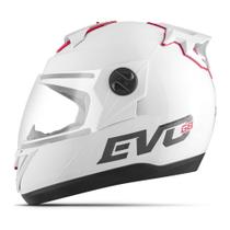 Capacete Fechado Evolution G8 788 Narigueira Feminino Masculino Solid Universal PRO TORK