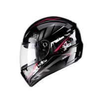 Capacete Fechado F9 HG City Preto/Vermelho Fly Tamanhos:58 Capacete Fechado F9 HG City Preto/Vermelho Fly Tamanhos:58