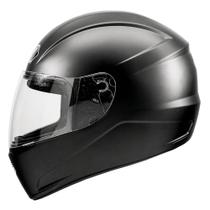 Capacete Fechado F9 HG Classic Preto Fosco Fly Tamanhos:56