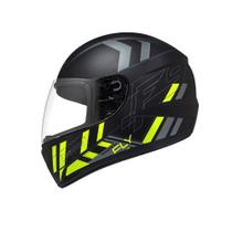 Capacete Fechado F9 HG PitStop Preto Fosco/Grafite Fly Tamanhos:58 Capacete Fechado F9 HG PitStop Preto Fosco/Grafite Fly Tamanhos:58