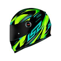 Capacete Fechado FF358 Draze Verde LS2