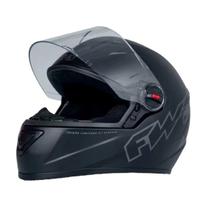 Capacete Fechado Fw3 Gt Classic Preto Fosco Tamanho 60