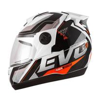 Capacete Fechado G8 Evo Pro Tork Branco Brilhante