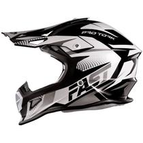 Capacete Fechado Integral Esportivo Piloto Motocross Trilha Enduro Pro Tork Fast Tech Varias Cores