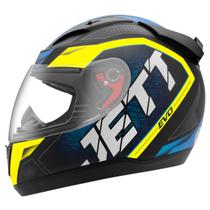 Capacete Fechado Jett Modelo Evo Line Fosco