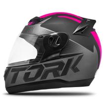 Capacete Fechado Masculino e Feminino Moto Pro Tork Evolution G7 Fosco