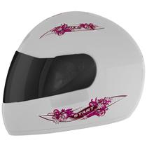 Capacete Fechado Mixs Start For Girls Capacete Fechado Mixs Start For Girls