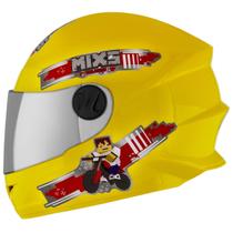 Capacete Fechado Mixs Start Infantil Blocks Capacete Fechado Mixs Start Infantil Blocks