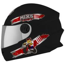 Capacete Fechado Mixs Start Infantil Blocks