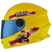 Capacete Fechado Mixs Start Infantil Blocks Capacete Fechado Mixs Start Infantil Blocks