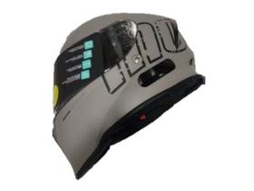 Capacete Fechado Mormaii M1 Titanium Cinza Fosco Capacete Fechado Mormaii M1 Titanium Cinza Fosco