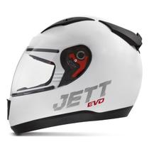 Capacete Fechado Moto Jett Evo Line Solid Fosco Pro Tork Masculino Feminino Segurança Conforto