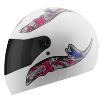 Capacete Fechado Moto Liberty 4 Girls Viseira Fumê Pro Tork Feminino Segurança Conforto