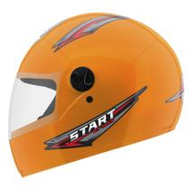 Capacete Fechado Moto Mixs Start Masculino Feminino Segurança Conforto