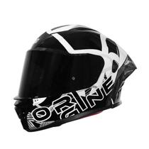 Capacete Fechado Moto Origine Pista Misano Branco Brilho Capacete Fechado Moto Origine Pista Misano Branco Brilho