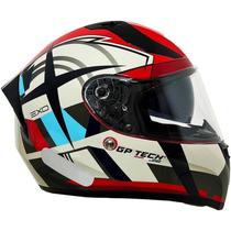 Capacete fechado motociclista esportivo moto gp tech v128 exo oculos solar viseira interna escura casco vermelho cinza abs Capacete fechado motociclista esportivo moto gp tech v128 exo oculos solar viseira interna escura casco vermelho cinza abs