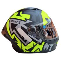Capacete Fechado Mt Stinger 2 Meld B3 Amarelo Fluor Fosco Capacete Fechado Mt Stinger 2 Meld B3 Amarelo Fluor Fosco
