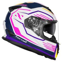 Capacete Fechado Norisk FF302 Soul Factor Branco Rosa Capacete Fechado Norisk FF302 Soul Factor Branco Rosa