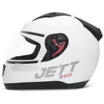 Capacete Fechado Para Moto Masculino / Feminino Jett Modelo Evo Line Solid Fosco