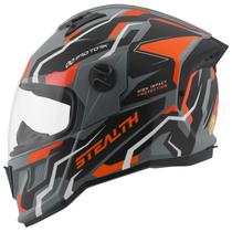 Capacete Fechado Para Moto Stealth Hawk Moderno Lançamento