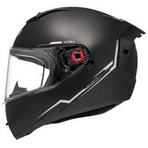 Capacete Fechado Peels Icon Pro Nkd Preto e Prata Fosco -