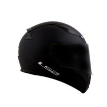 Capacete Fechado Preto Fosco Rapid FF353 Monocolor LS2