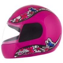 Capacete Fechado Pro Tork Liberty Four For Girls Rosa Tam 60