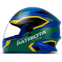 Capacete Fechado Pro Tork R8 Patriota