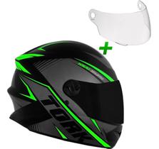 Capacete Fechado Pro Tork R8 Viseira Cristal + Fume Integral Moto Masculino Feminino New Liberty 4