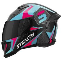 Capacete Fechado Pro Tork Stealth Concept Brilhante Vis. Fumê