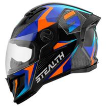 Capacete Fechado Pro Tork Stealth Concept Brilhante Capacete Fechado Pro Tork Stealth Concept Brilhante
