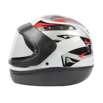 Capacete Fechado San Marino Branco Taurus tamanho 60