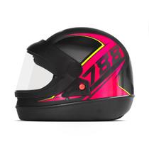 Capacete Fechado Sm Super Sport Moto San Marino Brilhante Motociclista Motoboy Feminino Pro Tork