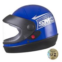 Capacete Fechado Sport Para Moto Azul Pro Tork
