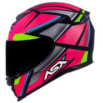 Capacete Feminino Asx Eagle Explorer Rosa Esportivo Moto