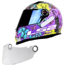 Capacete Feminino Ls2 FF358 Dreamcatcher Viseira Camaleao