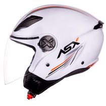 Capacete Feminino Masculino Asx Aberto City Air Branco