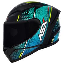 Capacete Feminino Masculino Asx City Storm Azul Moto