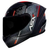 Capacete Feminino Masculino Asx City Storm Cinza Moto