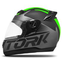 Capacete Feminino Masculino Fechado Integral Pro Tork Evolution G7 Fosco - Tamanhos 56 58 60