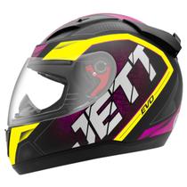 Capacete Feminino Masculino Fechado Jett Evo Line Fosco Pro Tork