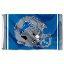 Capacete Flag WinCraft Detroit Lions - Tamanho 3x5 para Área Externa