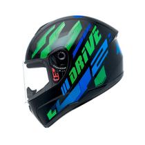 Capacete fly drive 2 atitude pto/vd t-58