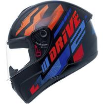 Capacete Fly Drive 2 Hg Atitude Preto / Vermelho