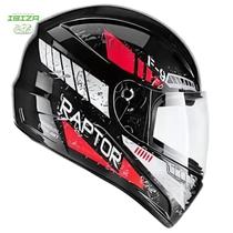 Capacete fly f-9 raptor pt/vm t-56