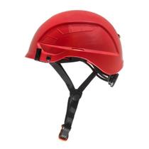 Capacete focus eletro com suspensao e jugular vermelho ca 17098