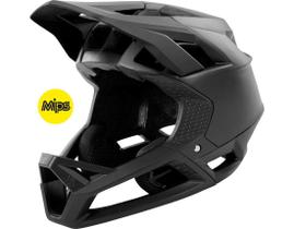 Capacete FOX Proframe MTB Full Face Mips - Preto Fosco Capacete FOX Proframe MTB Full Face Mips - Preto Fosco