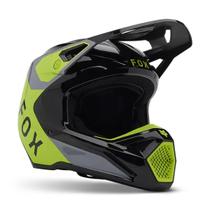 Capacete fox v1 lean amarelo